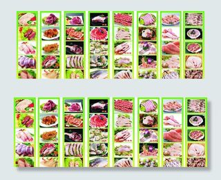 冷冻菜品海报图片