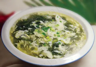 汤紫菜蛋花汤图片