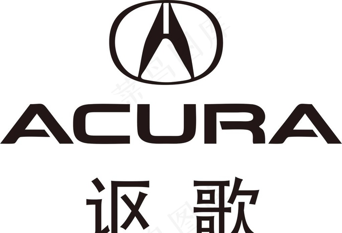 讴歌图片cdr矢量模版下载