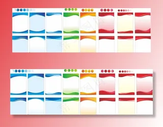 矢量展板背景图片