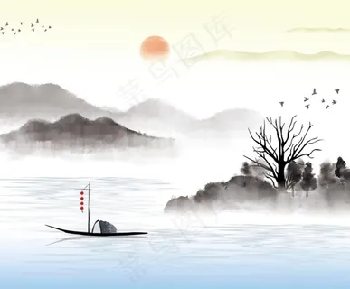 中国风 山水装饰画图片 中国风 山水装饰画图片