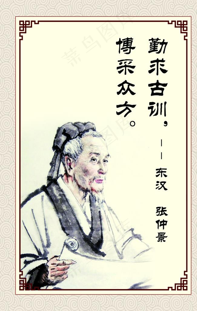 张仲景 中医文化图片