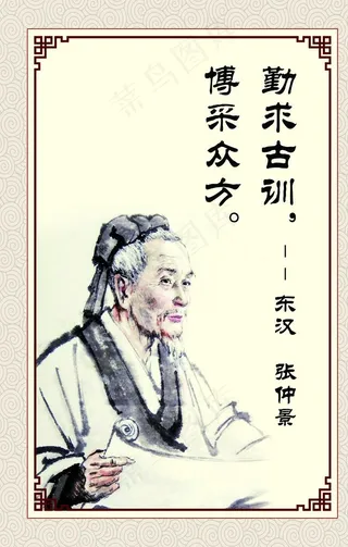 张仲景 中医文化图片