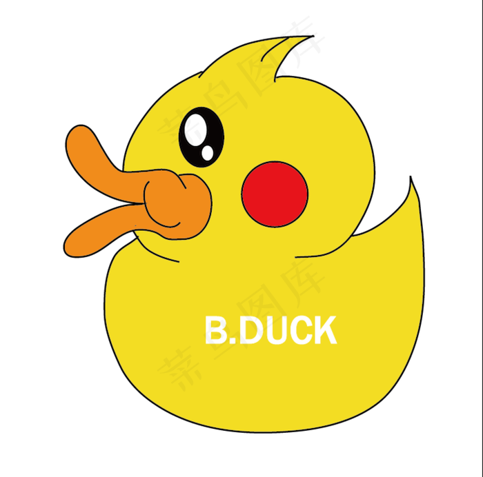 B.DUCK大黄鸭图片