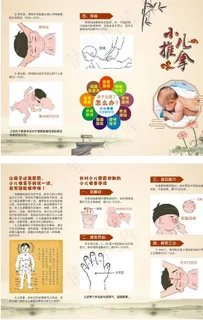 小儿推拿折页图片