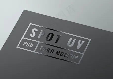 真实UV反光效果LOGO模板图片