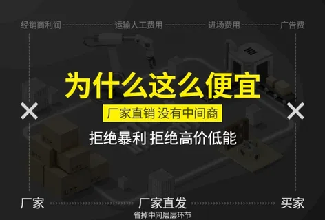 没有中间商为什么便宜关联图图片