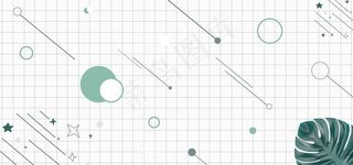 夏季线框清新淡雅背景素材图片