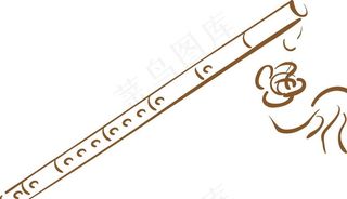 中国乐器笛子图片