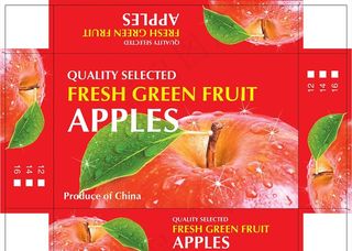 苹果礼盒包装图片