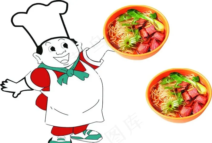 面 牛肉面图片cdr矢量模版下载