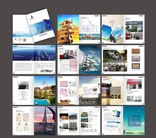 物业管理公司画册图片