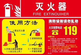 灭火器图片