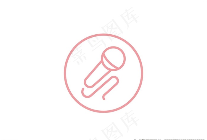 话筒图片cdr矢量模版下载