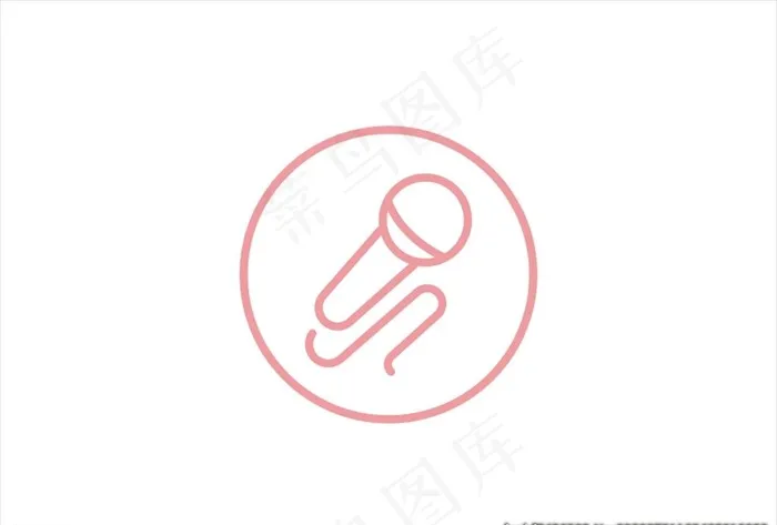 话筒图片cdr矢量模版下载