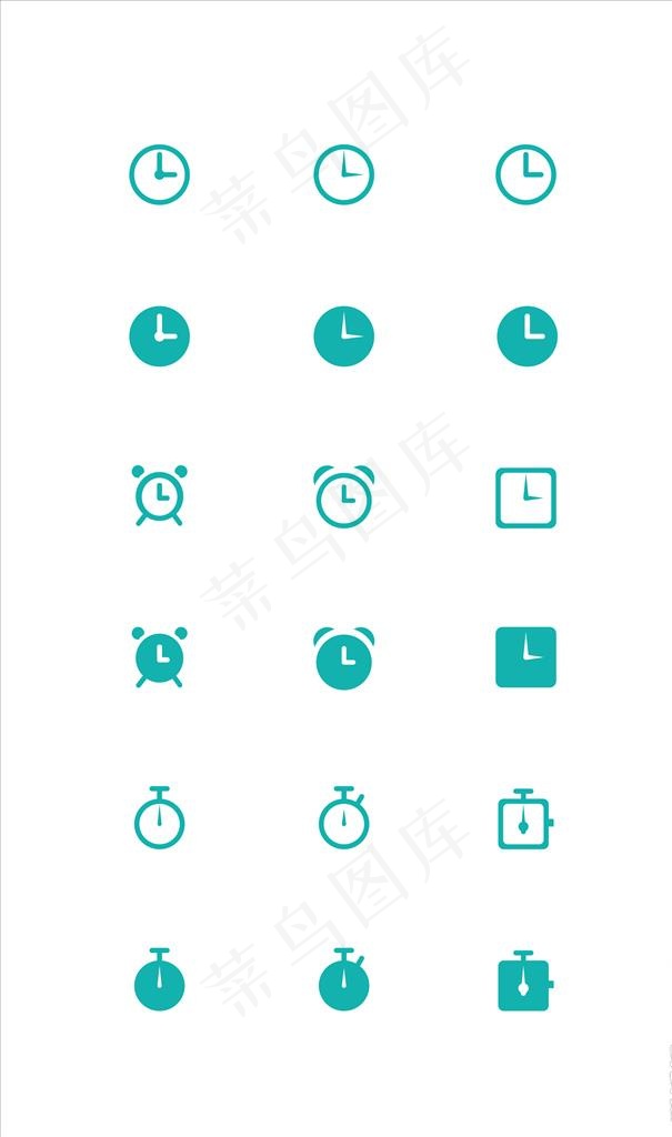 时钟图标图片