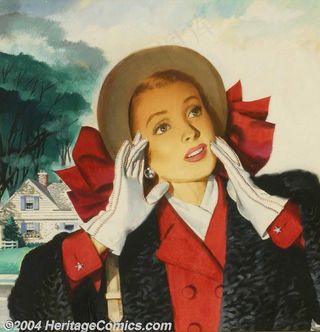 欧洲油画美女图片