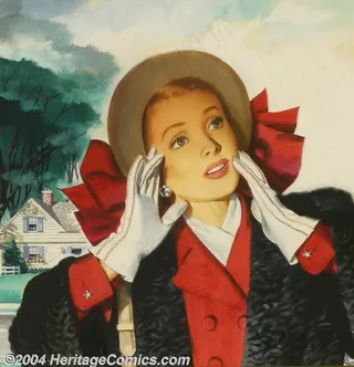 欧洲油画美女图片