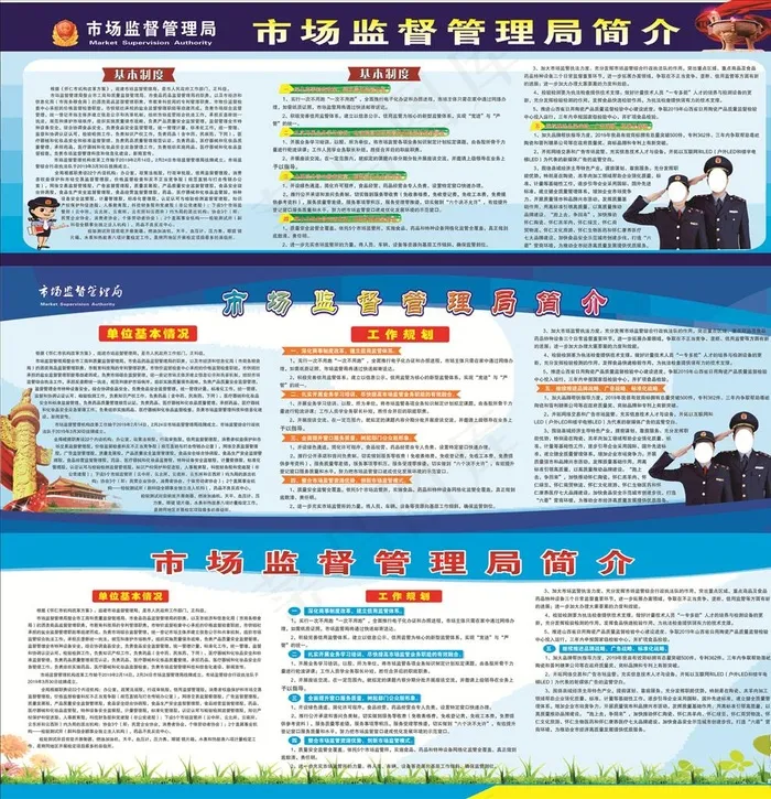 市场监督管理局简介图片(5740X1920)cdr矢量模版下载