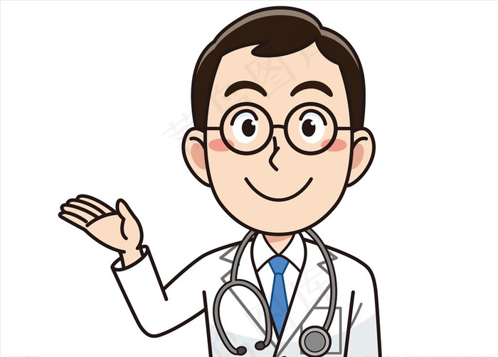 卡通医护形象图片