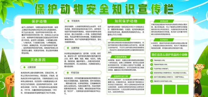 保护野生动物图片