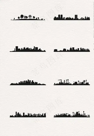 城市建筑背景图片