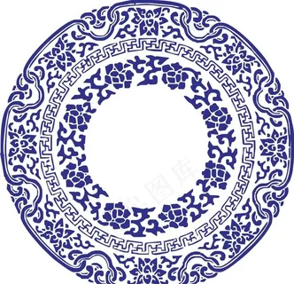 传统圆花图片