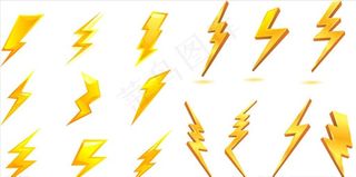 矢量电力图标图片