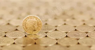 金币银币硬币纸币货币图片