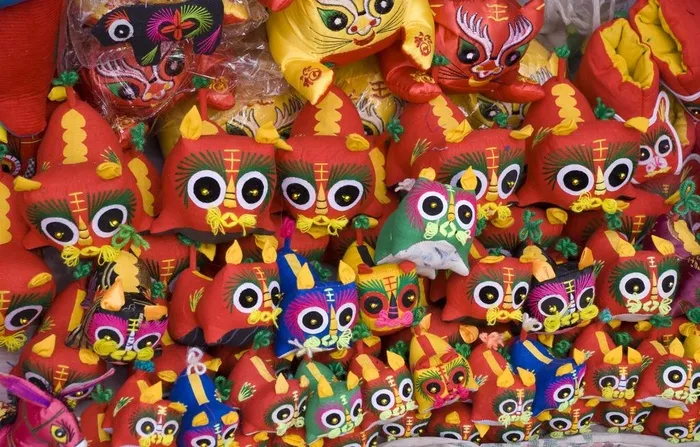 虎头鞋图片