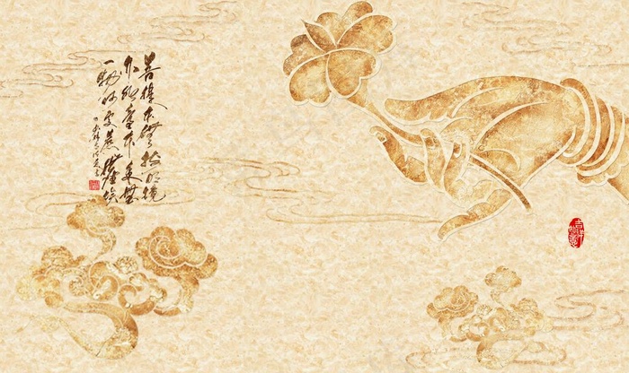 装饰画背景墙图片(9071X5669(DPI:72))psd模版下载