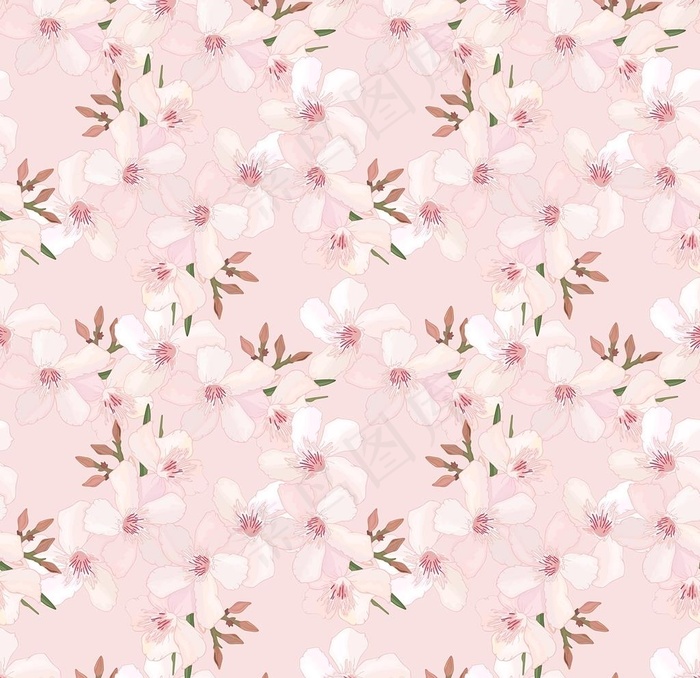 粉底循环花型图片