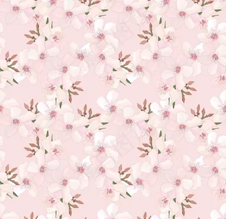 粉底循环花型图片 粉底循环花型图片