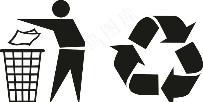 环保循环标志图片cdr矢量模版下载