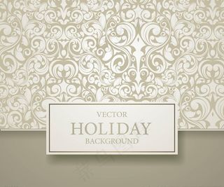 矢量花纹底纹背景墙纸图片