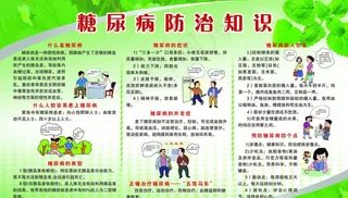 糖尿病防治知识图片