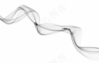 手绘抽象彩色烟雾线条图片