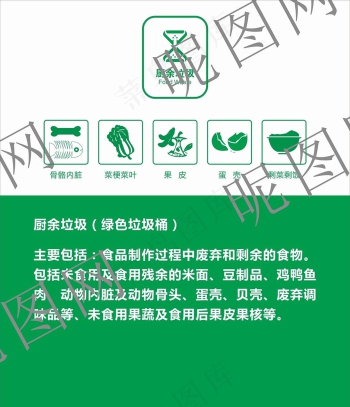 厨余垃圾图片