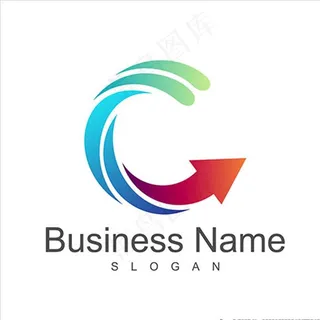 箭头元素创意标志图片