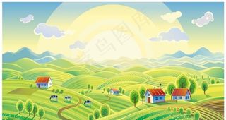 卡通农场图片