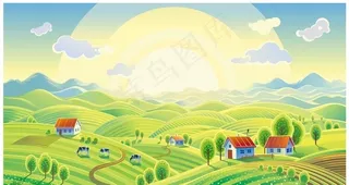 卡通农场图片