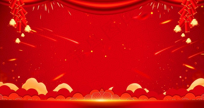 红色喜庆背景图片