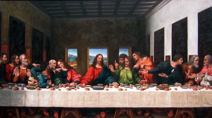 最后的晚餐图片