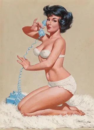 欧洲油画美女图片