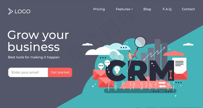 拓展公司业务图片