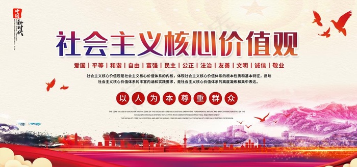 *核心价值观图片