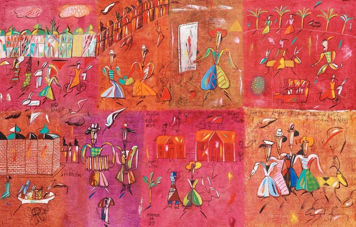 欧美儿童画图片