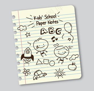 儿童卡通插画图片