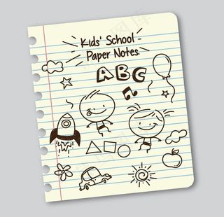 儿童卡通插画图片