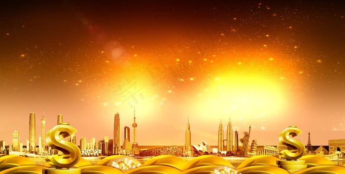 金融背景图片(9449X5066(DPI:300))psd模版下载